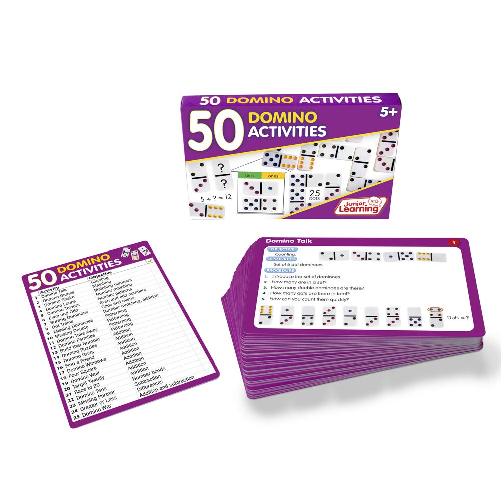 Junior Learning Jl339 50 Dominoes Activites, Multi