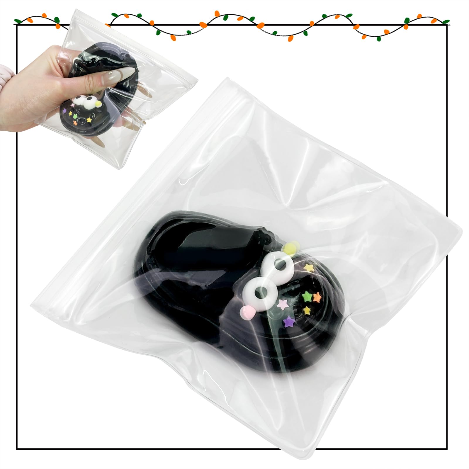 Taba Squishy Toys Valentines Cat Paw Cute Kawaii Squeeze Toys  Sticky Squishy Fidget Toys Silicone Squeeze Toy for Stress Relief Cute Soft Toys Best Valentines Gift for Anniversary (Eyes Slipper)