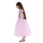 Spunicos Toddlers Girls Deluxe Rapunzel Princess Dress Up Costume With Accessories Toddler 3-4
