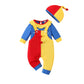 Vinuoker Baby Boy Halloween Clown Outfits, My First Halloween Clothes, 6-9M