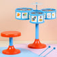 Storio Jazz Drum Set For Kids | Musical Toy Set With 3 Drums, 1 Cymbal, Drumsticks & Stool | Durable Plastic Learning Toy Music 