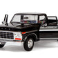 Motormax 1979 Ford F-150 Pickup Classic F150 Pick Up Truck 1:24 Diecast Collectible Model Car Black 79346 All Star Toys Exclusiv