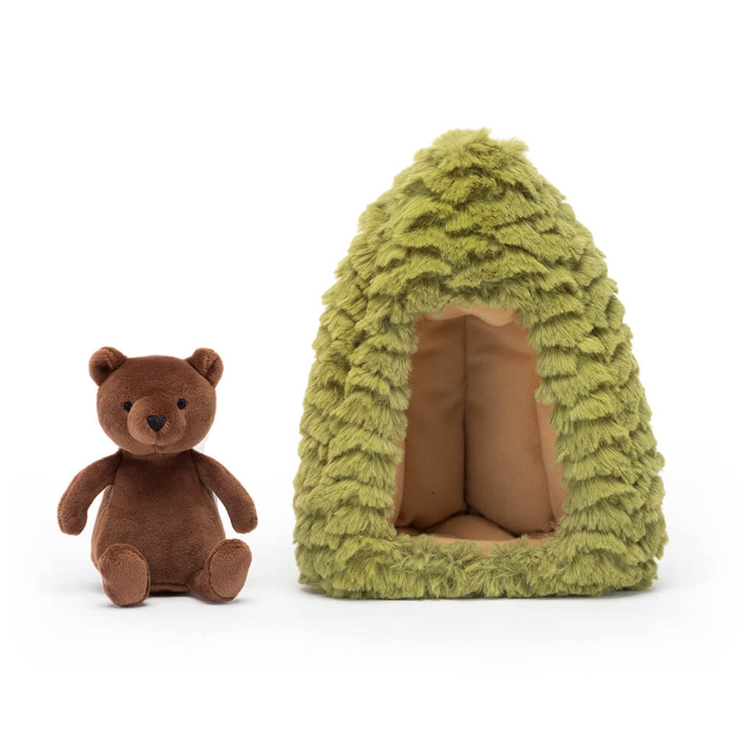 Jellycat Forest Fauna Bear Stuffed Animal