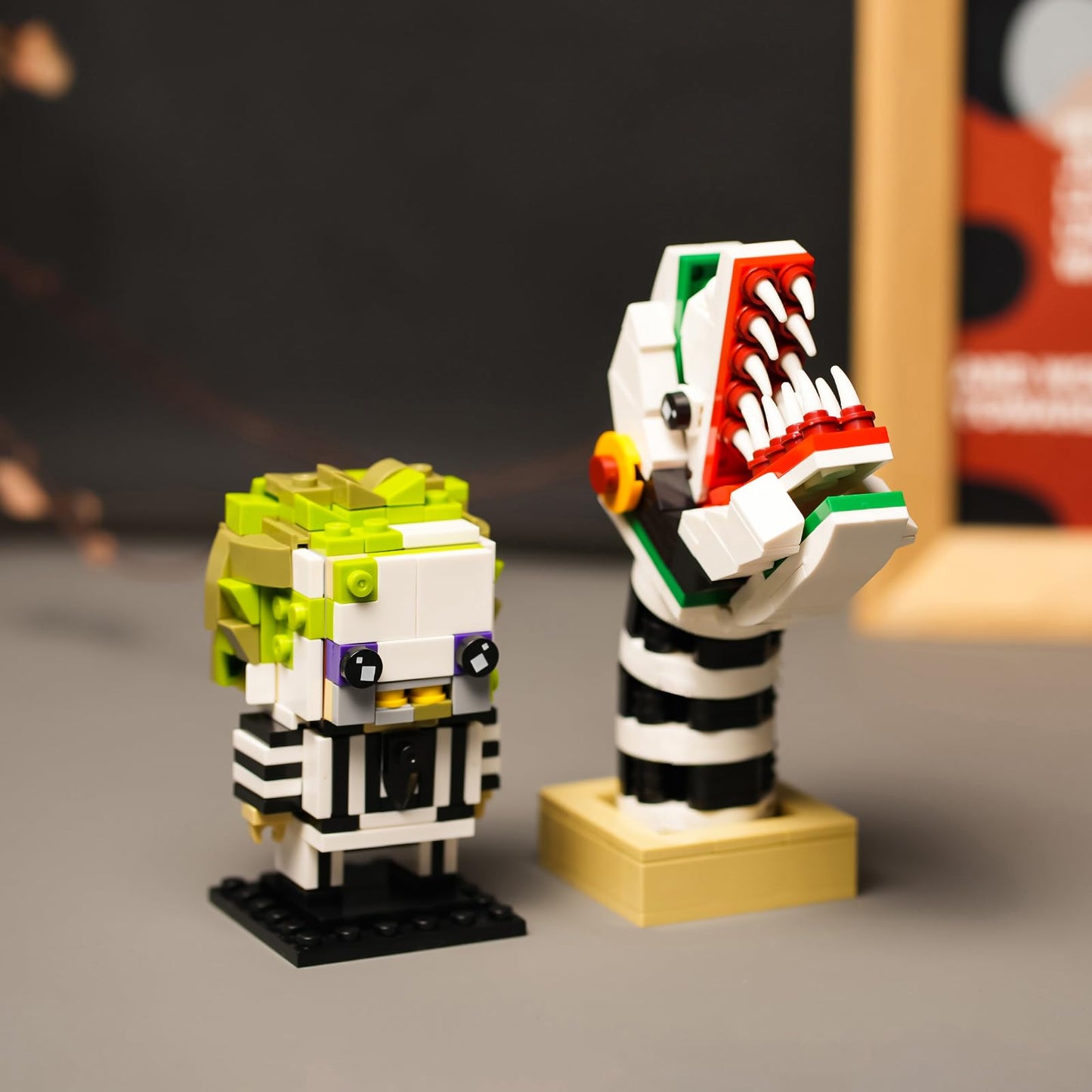 Horror Figure Toy Building Set Compatible With Lego Christams For Adutls,Halloween Toy For Boys And Girls 12 Years Up 396 Pcs