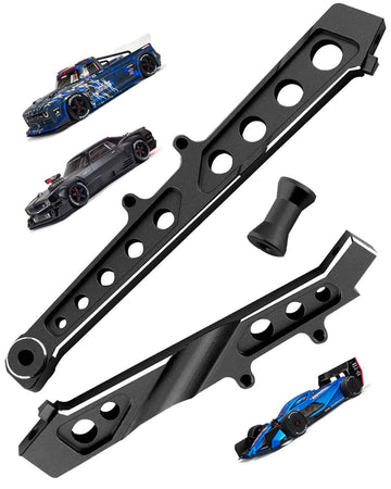 Rcarmumb Alloy Front Rear Chassis Brace Upgrades Part for ARRMA 1/7 Felony 6S BLX,Infraction 6S BLX,Limitless Roller,Aluminum Fr