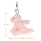 Apricot Lamb Cute Toys Plush Pink Dragon Dinosaur Stuffed Animal Soft Keychain For Kids Bag, Purse, Backpack, Handbag (Pink Drag