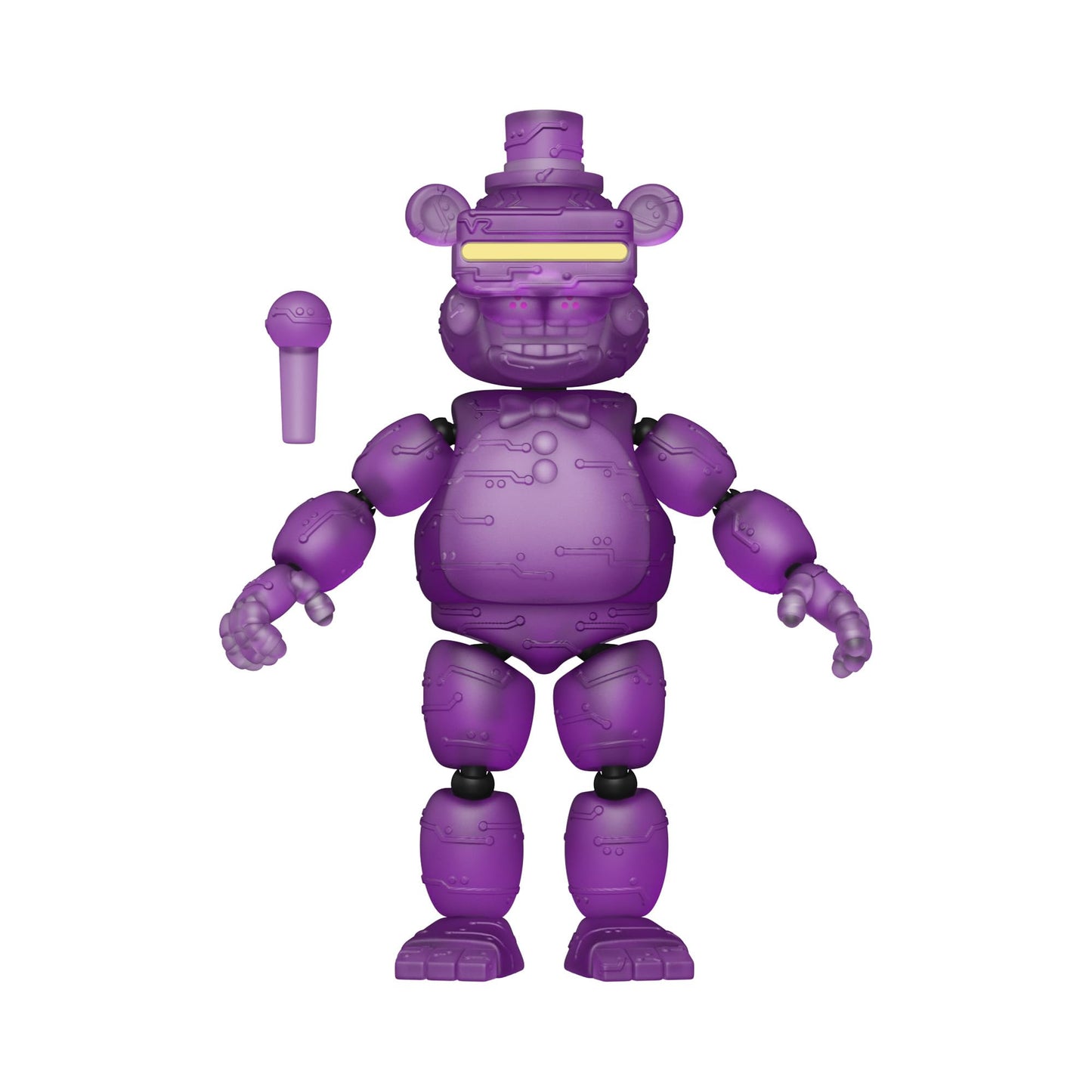 Funko Pop! Action Figure - Five Nights at Freddy's VR Freddy, Glow in The Dark, Purple, Vinyl, Model 59681