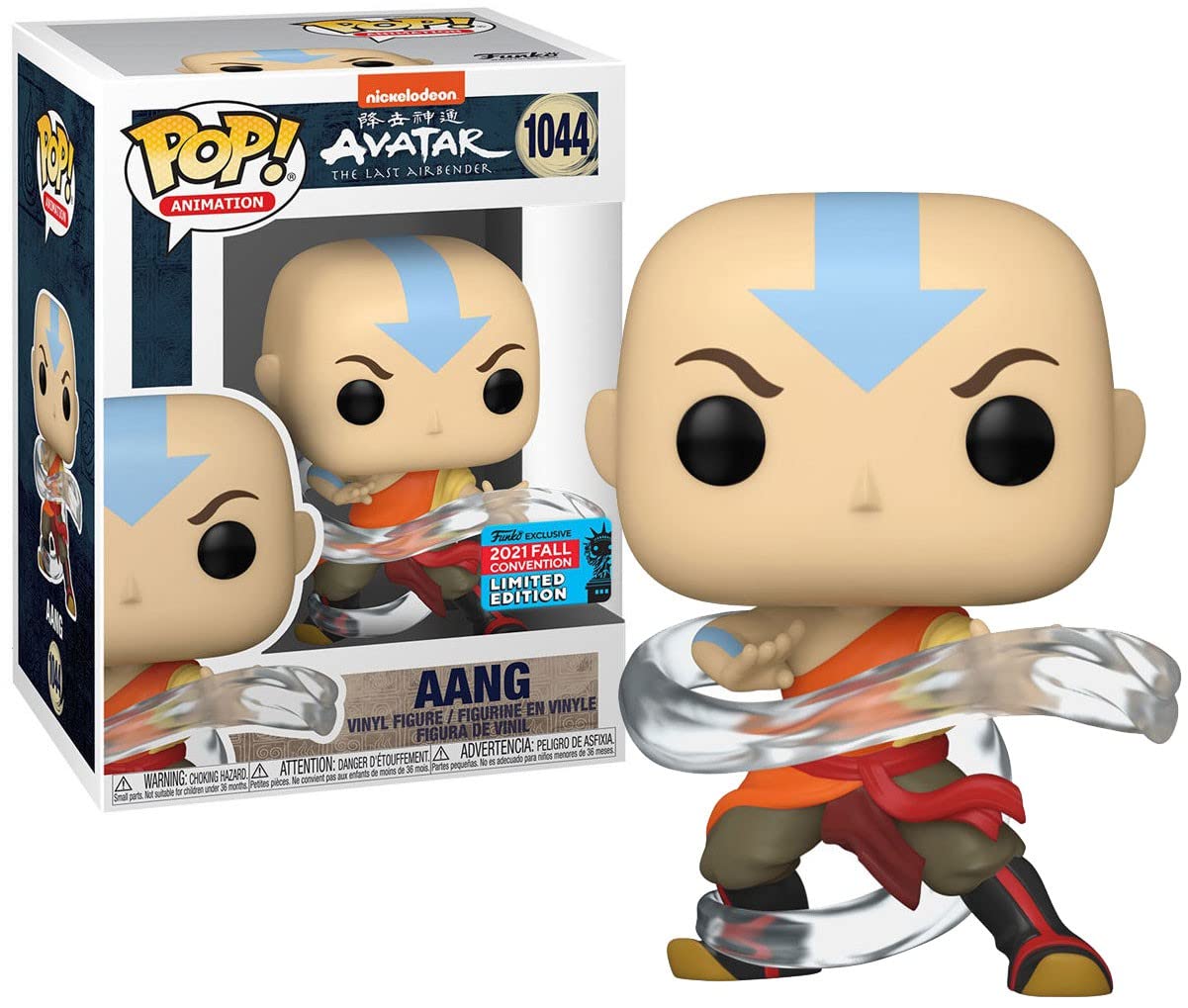 Avatar The Last Airbender Funko Pop Vinyl Figure | 2021 Fall Convention Aang