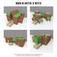 Minecraft Explorer Kit - Build Minecraft In The Real World - Endless Play For Ages 8 And Up - Build Forts, Mazes, Tunnels, And More - Durable, Reusable, And Made In Usa (2 Pack)