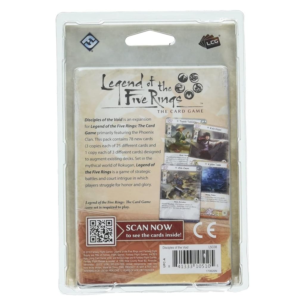 Legend Of The Five Rings Lcg: Disciples Of The Void