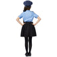 Spooktacular Creations 13 Pcs Girls Police Officer Costume, Cop Costume Accessories For Kids Halloween Role-Playing And Dress-Up -L