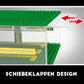 Celawork Building Blocks Garage Diy 3-Layer Showcase Car Parking Garage, Compatible Speed Champion Cars(Without Cars)