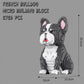 HONLANCH Animal Dog Series French Bulldog Micro Building Blocks Set(2726PCS) Gift for Adults and Kids