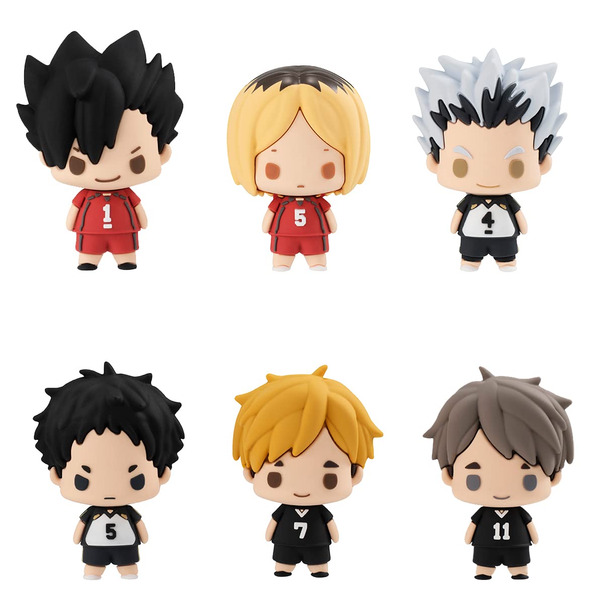 Megahouse - Haikyu!! - Haikyu!! Vol.2, Chokorin Mascot Figure (Complete Set)