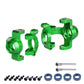 HobbyPark Aluminum Caster Blocks (c-hubs) & Steering Block Front Knuckles for Traxxas 1/18 LaTrax Teton Desert Prerunner Rally, 