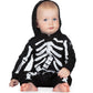 Tipsy Elves Kids Skeleton Halloween Costume Jumpsuit For Babies And Toddlers - Unisex Sizing - Spooky White Skeleton Halloween Costume For Boys And Girls Size 2T