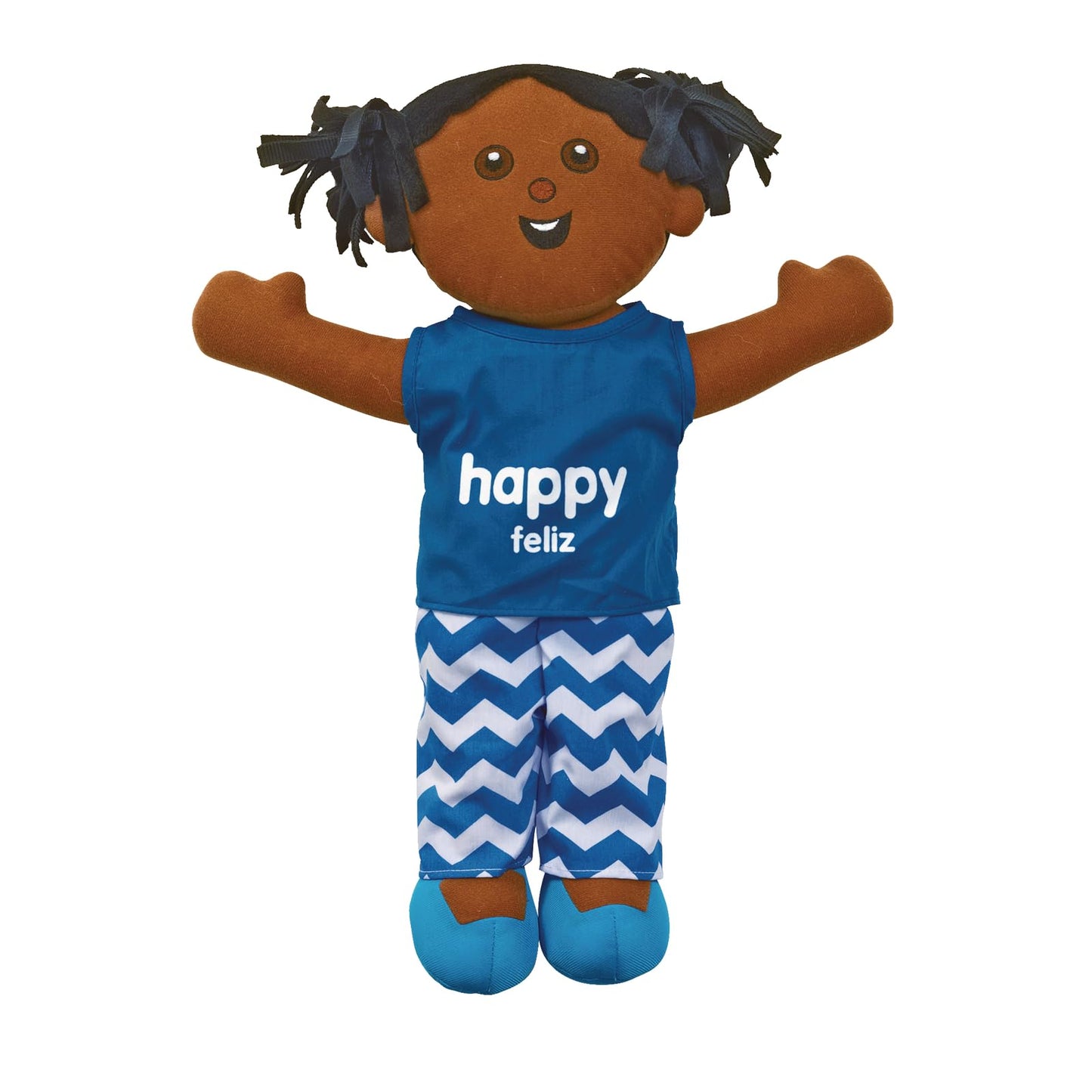 Excellerations 18' Bilingual Emotions Plush Baby Dolls, Set Of 4 | Multi-Ethnic. 4 Common Expressions, Social Emotional Learning, Calm Down Corner Supplies, Play Therapy, Preschool Must Haves