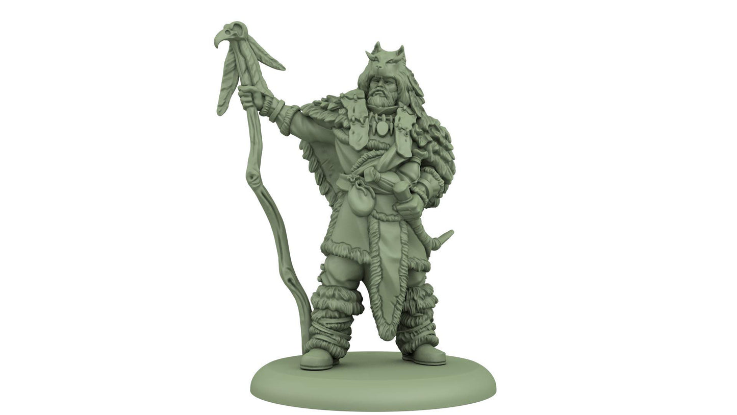 Cmon A Song Of Ice And Fire Tabletop Miniatures Free Folk Skinchangers Unit Box - Harness The Power Of Beasts! Strategy Game For