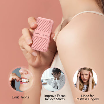 INNPLUS Fidget Slider  Fidget Toys mature-themeds  EDC Metal Fidget Slider  Magnetic Fidgets for Anxiety ADHD  Cool Gadgets mature-themed Fidget Toy  Small Unique Gifts for Women  Girlfriend