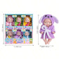 Tisden 4 Inch Mini Baby Dolls 6Pcs Set Realistic Baby Dolls Toys With Cute Handmade Doll Clothes For Suitability Kids 3 And Up (