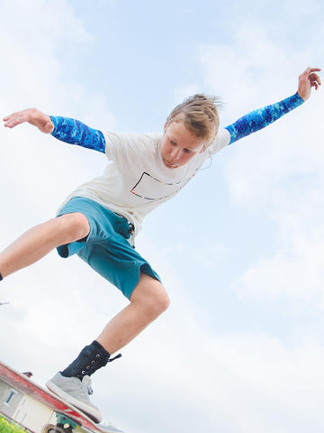 Xuhal 12 Pairs Arm Sleeves For Kids Baseball Compression Sleeve Camouflage Uv Sun Protection Cooling Arm Cover For Boys Girls (C