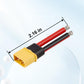 MOOKEERF 3 Pairs XT60 Plug Female and Male Connector with 55mm 10AWG Silicon Wire for RC Lipo Battery FPV Racing Drone