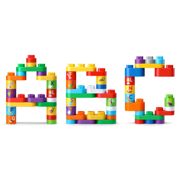 Leapfrog Leapbuilders 81-Piece Jumbo Blocks Box, Green