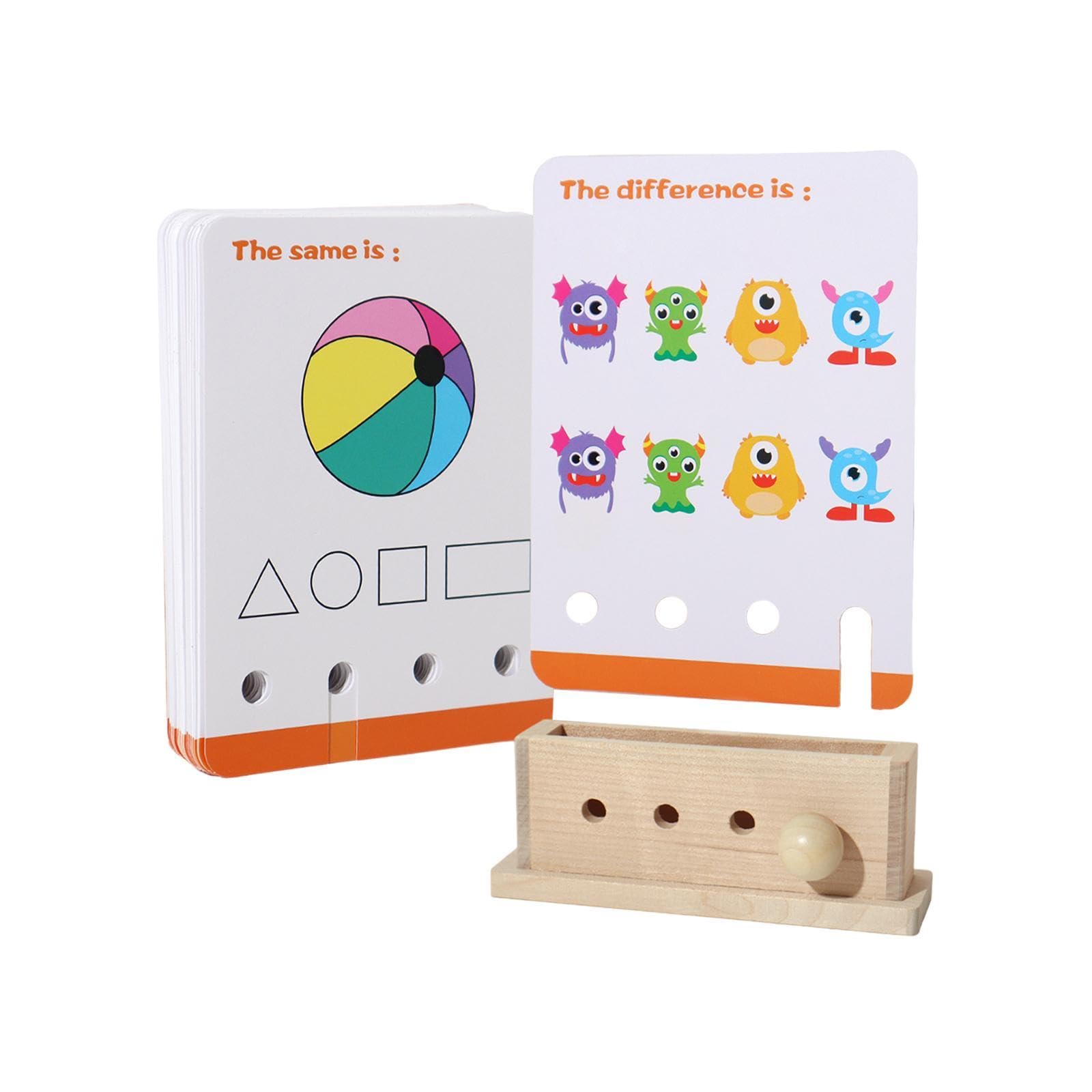 Ujeavette Color Sorting Early Learning Preschool Shape Recognition Brain Teaser Puzzle Simple Level