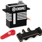 Ogrc Digital Steering Servo With Brass Servo Mount And Servo Horn For Axial 1/24 Scx24 C10 Jlu Bronco Deadbolt Gladiator Rc Craw