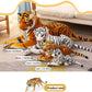 Dhxstsm Large Stuffed Tiger Plush Toy- Giant Tiger Stuffed Animal -Big Plush Toy (28Inches,Excluding Tail)