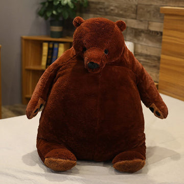 Sausudols Teddy Bear Plush Toy Giant Bear Huge Cuddly Bear Giant Plush Dark Brown 31.5 Inch/ 80 Cm