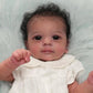 Scom Reborn Baby Dolls Black Girl- 18 Inch Realistic Newborn Doll Newborn Dolls African American Real Life Baby Gift For Kids Ag