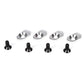 Losi Engine Mnt Inserts & Screws 19T(4): 5IVE-T MINI WRC