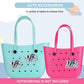 Lckaey Rubber Beach Bag Accessories-PVC Rubber decoration-for EVA Purse Bogg Inserts Y064Figure 43