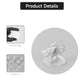 Displaymore 100Pcs Mix Round Plastic Model Bases 40Mm/1.57 Inch Wide For Gaming Miniatures Or Wargames Role Playing Board Game F