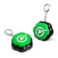 Portable Keychain 2 X Wrong Buzzer Buttons With Sound, Answer Buzzers Set Of 2, Buzzers For Game Show, Wrong Buttons For Communi