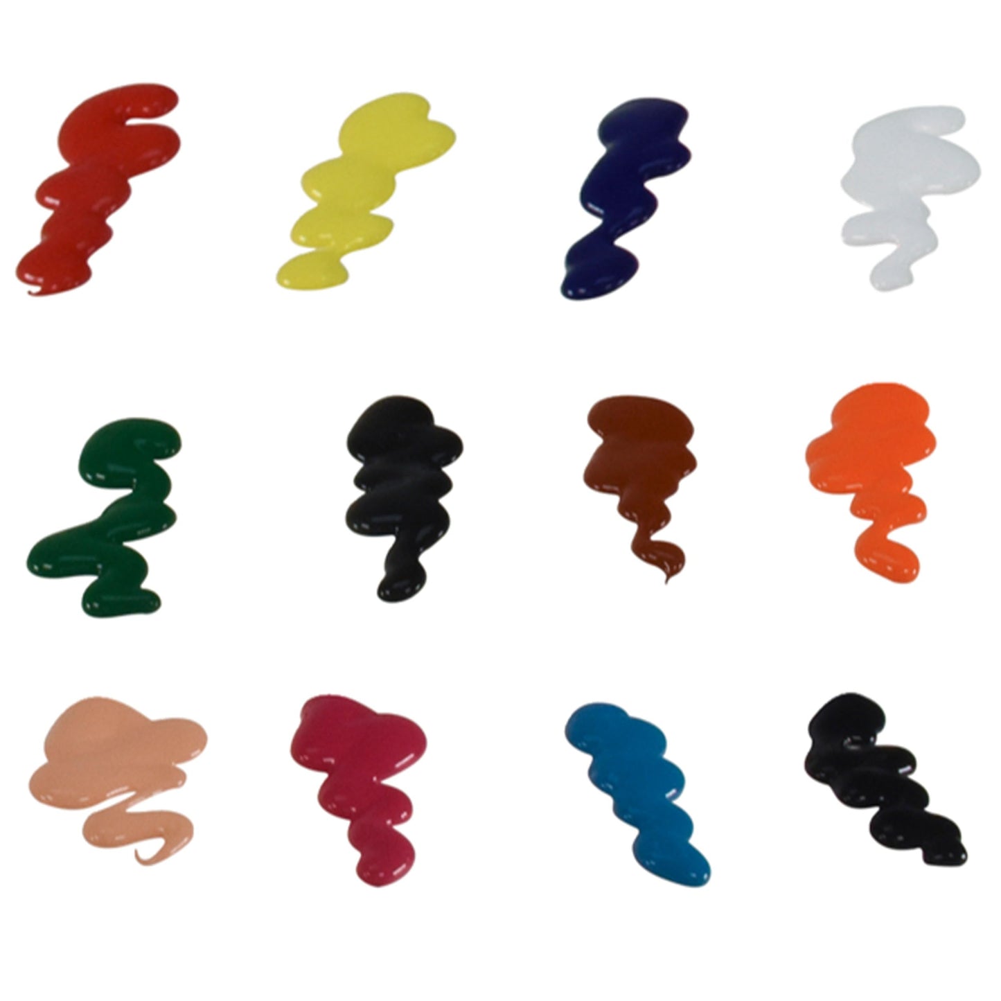 Sax Washable Versatemp Heavy Bodied Tempera Paints, Assorted Colors, 12 Pints