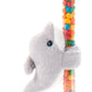 The Petting Zoo Dolphin Stuffed Animal Plushie Slap Bracelet, Gifts For Kids, Candypalz, Zoologee Dolphin Plush Toy