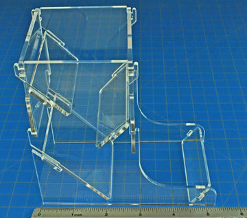 Litko Dice Tower | Dice Roller | Dice Tumbler | Dice Boot | Ttrpg | Board Games (Translucent Red)