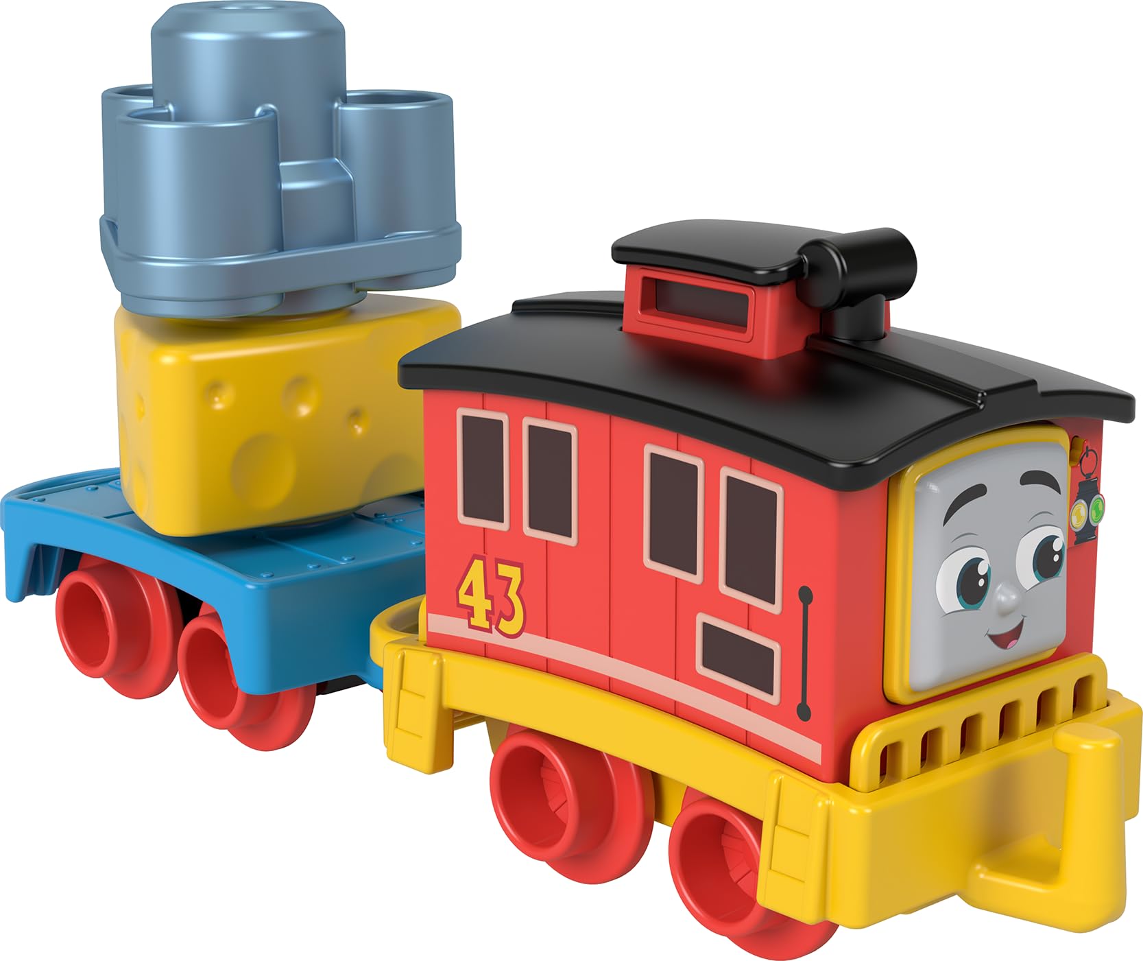Thomas & Friends Thomas And Friends My First Bruno Brake Van Push Locomotive, Train With Stacking Merchandise For Children From 