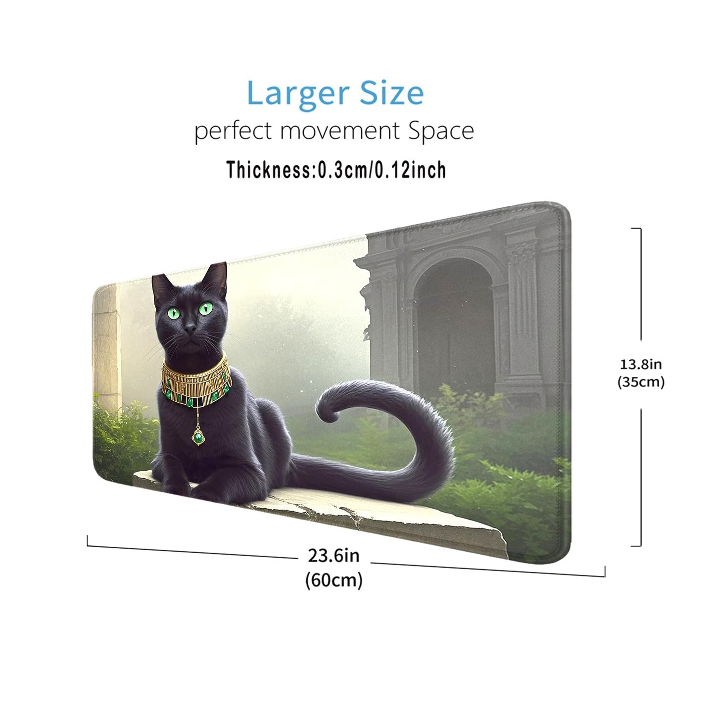 AI Painting TCG Playmat - MTG Trading Card Game Mat  24x14 Inches enhanced MTG Playmat - The Perfect Companion for Intense Card Battles - Fantasy Dark Vampire Lotus-090