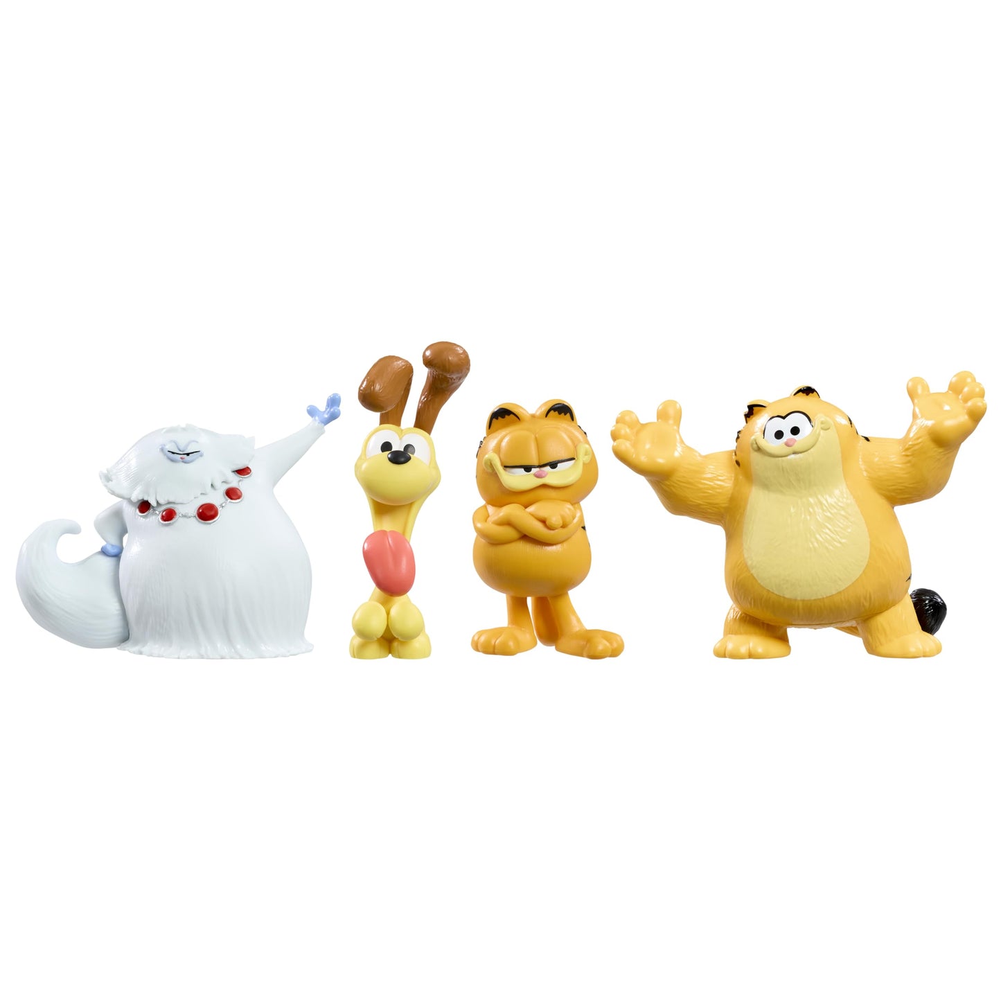 Goliath Animagic Garfield Figurine 4-Pack Garfield, Odie, Vic & Jinx