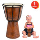 Wooden Mini Djembe Drum