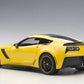 AUTOart 1/18 Model Car - 2016 Chevrolet Corvette C7 Z06 C7R Edition, Yellow/Black, Metal, Model 71260