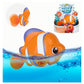 Robo Alive Junior Little Fish Battery-Powered Baby Fish Bath Toy By Zuru Bathtub Water Toys With Batteries, Orange Fish