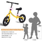 Simeiqi 12' Balance Bike For Boys Girls 2 3 4 5 Years Old No Pedal Walking Balance Training Sports Bicycle For Kids Toddlers