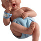 Jc Toys 18504 La Newborn First Yawn 15-Inch Real Boy Vinyl Doll , Blue