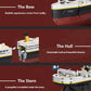 dOvOb Titanic Model Building Blocks Set - 2022 Pieces, ABS Material, Assorted Color, Model FC6005