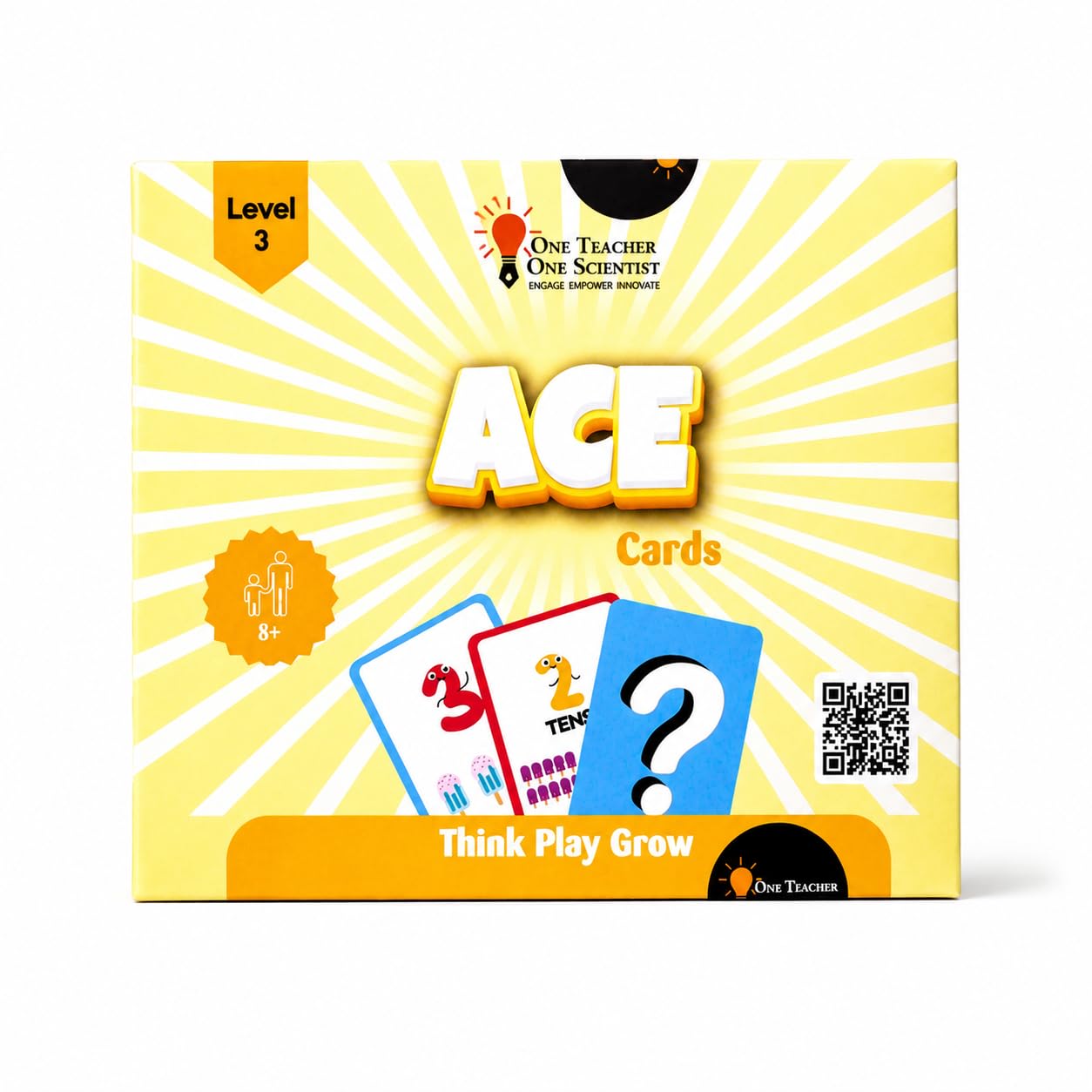 Ace Cards  Level 3 | Kids Educational & Learning Book | Ideal For Ages 8 + | Master All Operations  Add, Subtract, Multiply & 