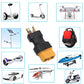 2 Pairs XT60 Plug Male Female Connector to T Plug Male Female Connector Conversion Adapter